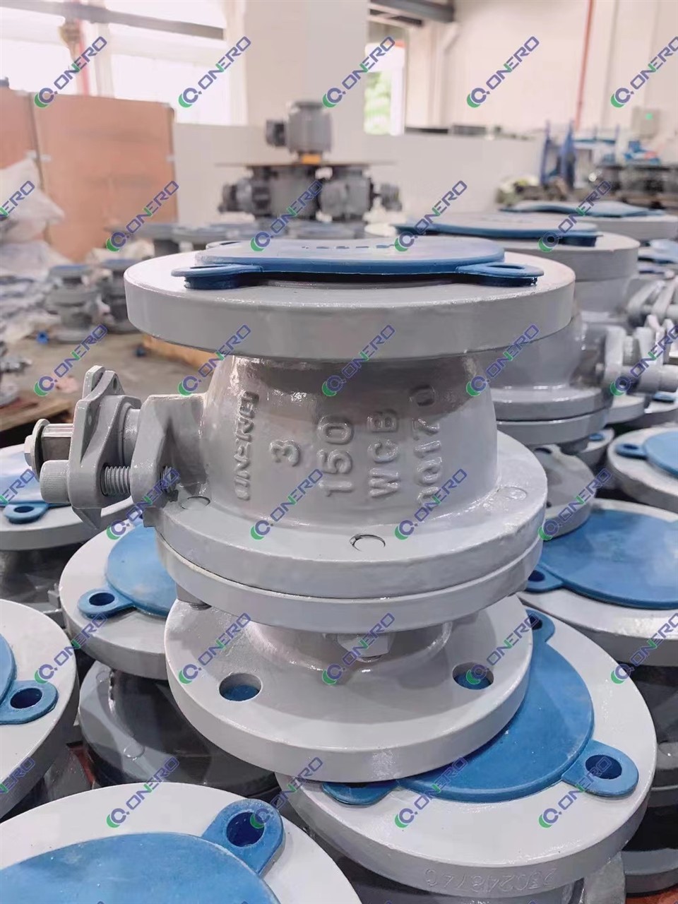 صمام كروي قابل للقفل من الفولاذ الكربوني